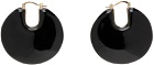 Chloé Black Jemma Hoop Earrings