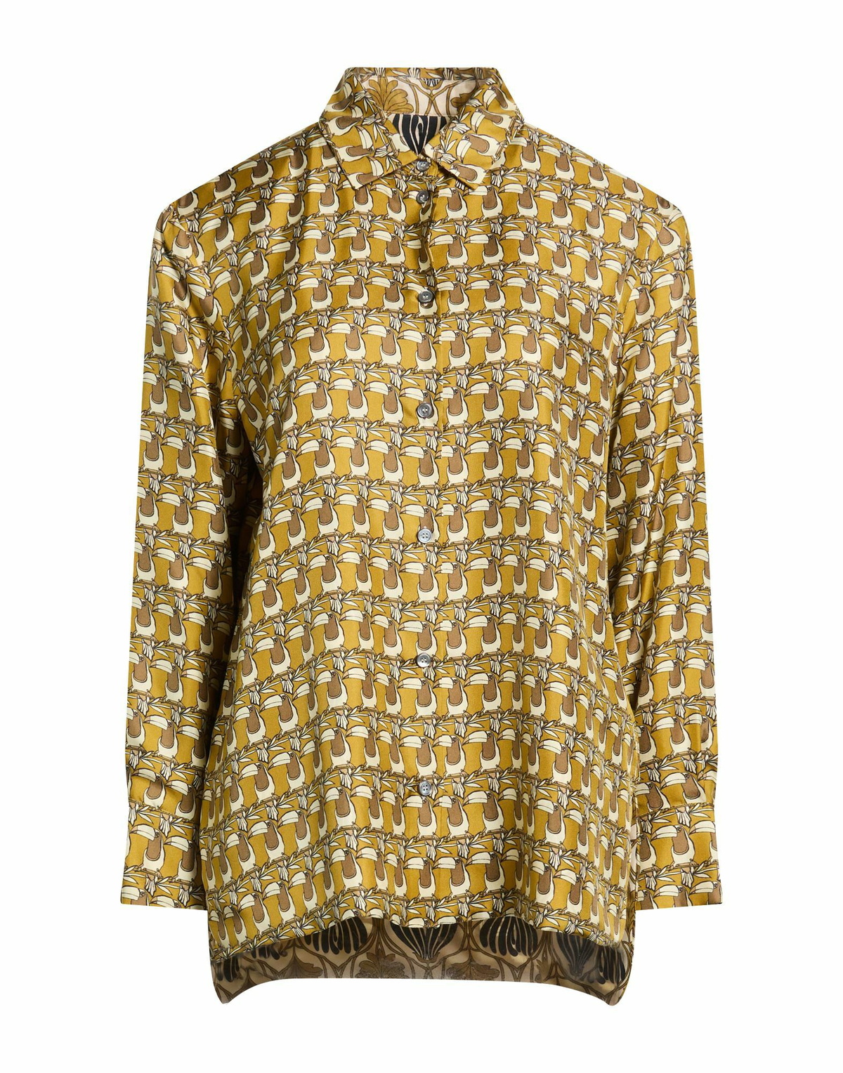 's Max Mara Womens Shirt in Mustard