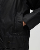 Barbour Beaufort Wax Jacket Black - Mens - Coats