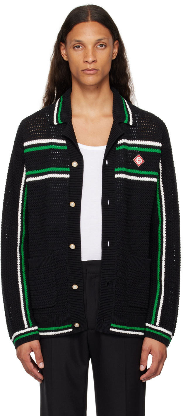 Casablanca カサブランカ ニットシャツ Tennis Shacket Casablanca カサブランカ ニットシャツ Tennis Shacket