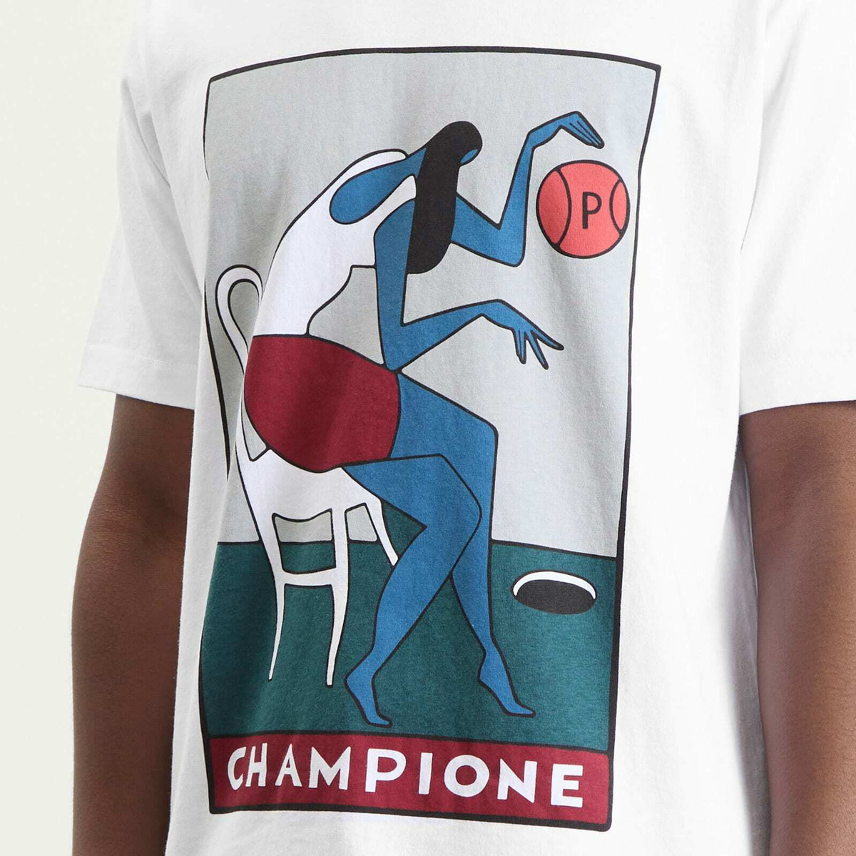 By Parra Men's Champione T-Shirt in White