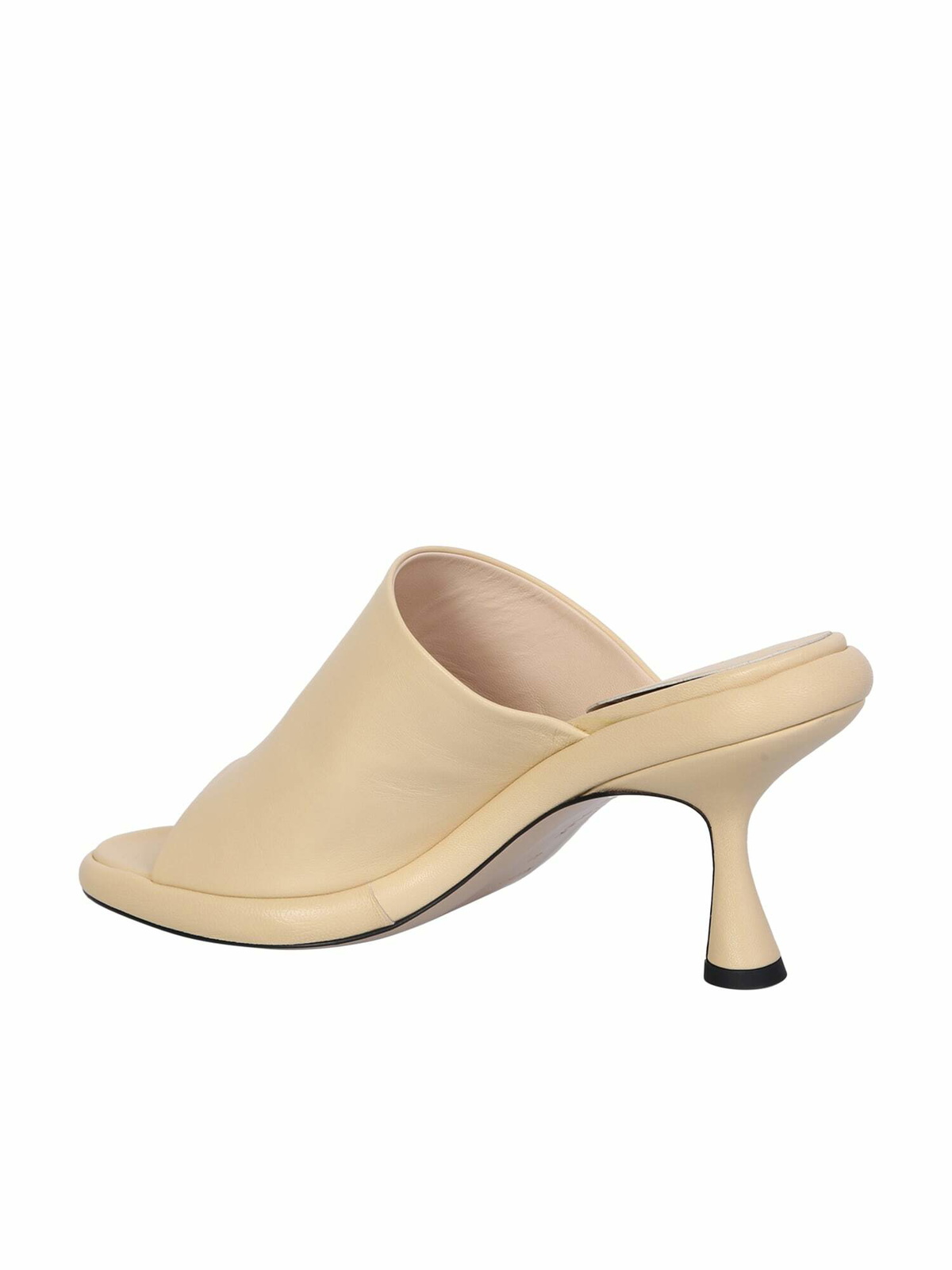Wandler Beige June Platform Sandals