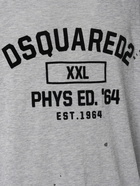 DSQUARED2 Long-sleeved Logo Jersey T-shirt