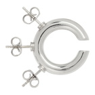 Dheygere Silver Stud Single Ear Cuff