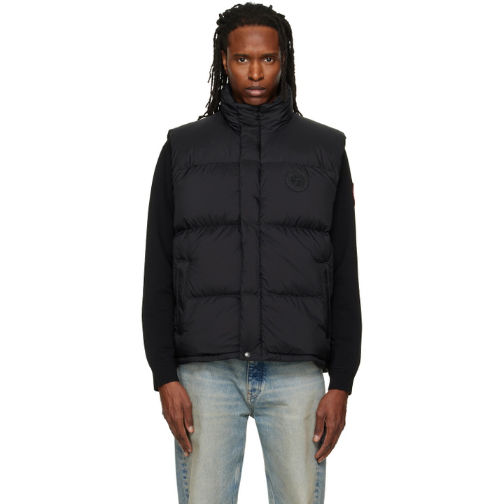 Photo: Canada Goose Black Sterling Puffer Down Vest