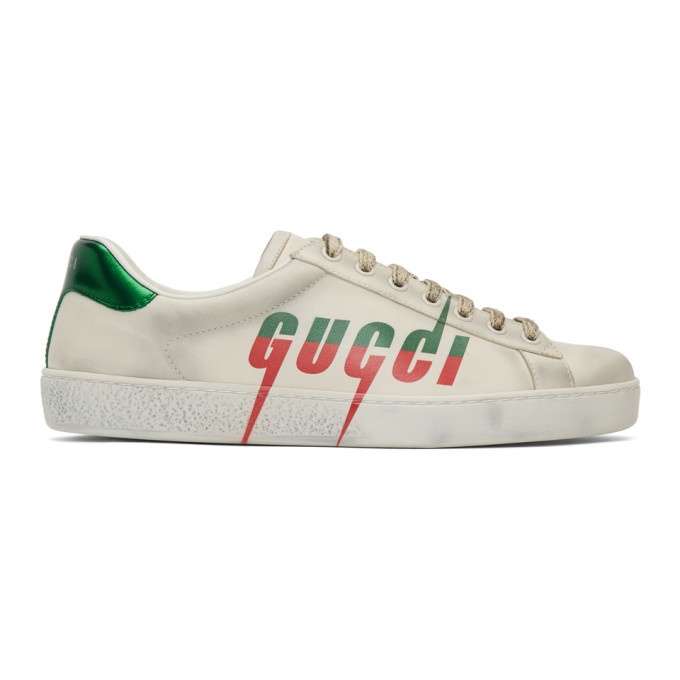 Photo: Gucci White Blade New Ace Sneakers