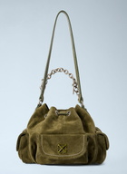 Off-White Dumbo.B Suede Bucket Bag