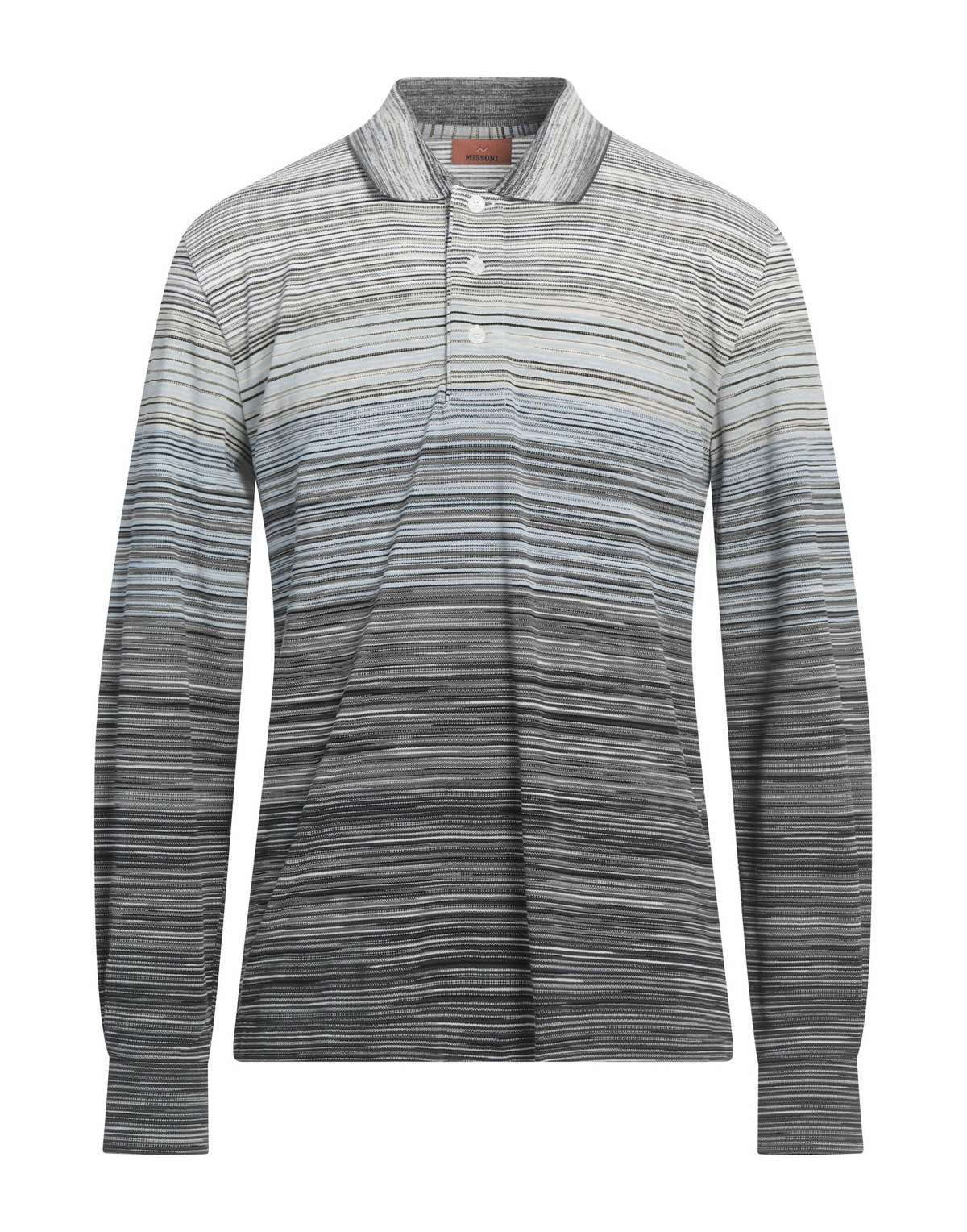 Missoni Mens Polo shirt in Light grey