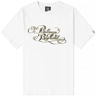 Billionaire Boys Club Men's Calligraphy Logo T-Shirt in White