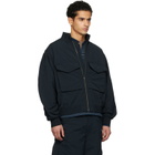 nanamica Navy ALPHADRY Field Jacket