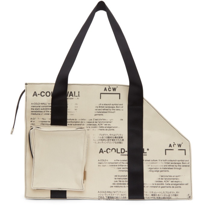 Photo: A-Cold-Wall* Off-White Canvas V2 Tote