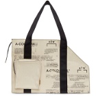 A-Cold-Wall* Off-White Canvas V2 Tote