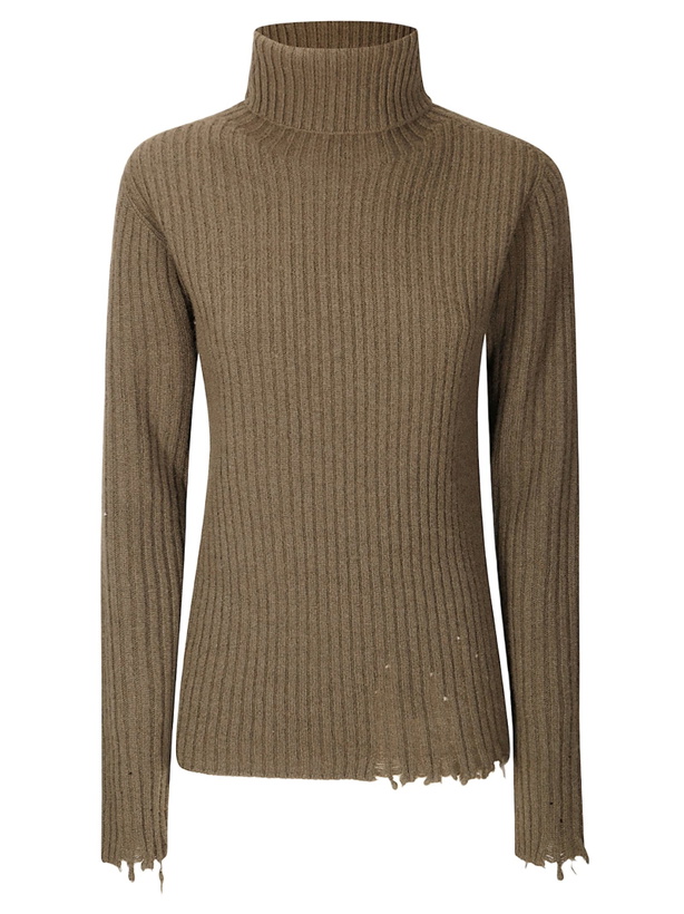 Photo: Uma Wang High Neck Rib Top