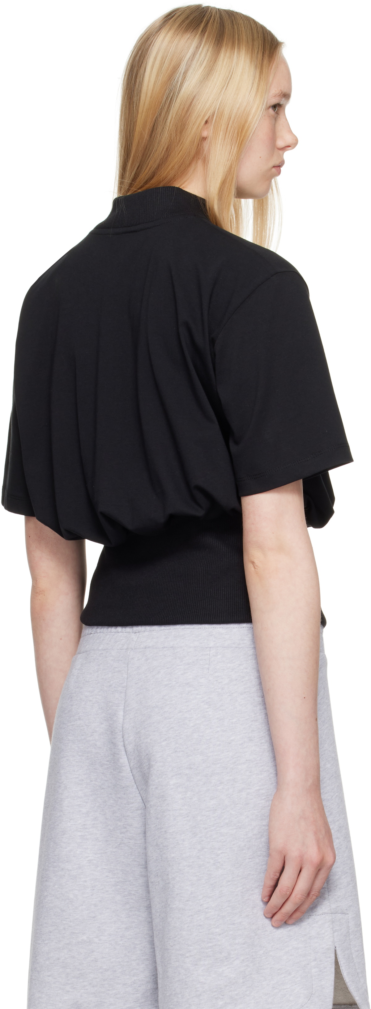 FIDAN NOVRUZOVA Black Cleo T-shirt