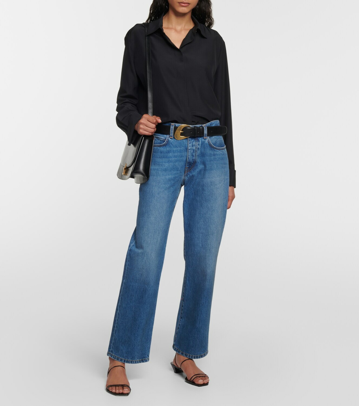 The Row Goldin mid rise jeans The Row