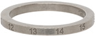 Maison Margiela Silver Semi-Polished Ring