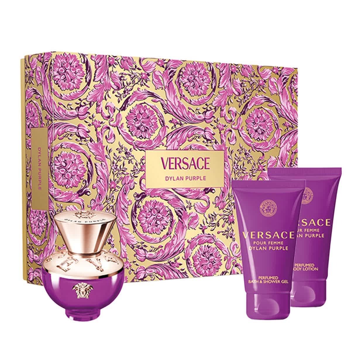 Versace Ladies Pour Femme Dylan Purple Gift Set Fragrances 8011003893393