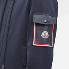 Moncler Men's Pocket Zip Hoody in Navy