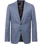 Paul Smith - Soho Slim-Fit Prince of Wales Checked Wool Suit Jacket - Blue