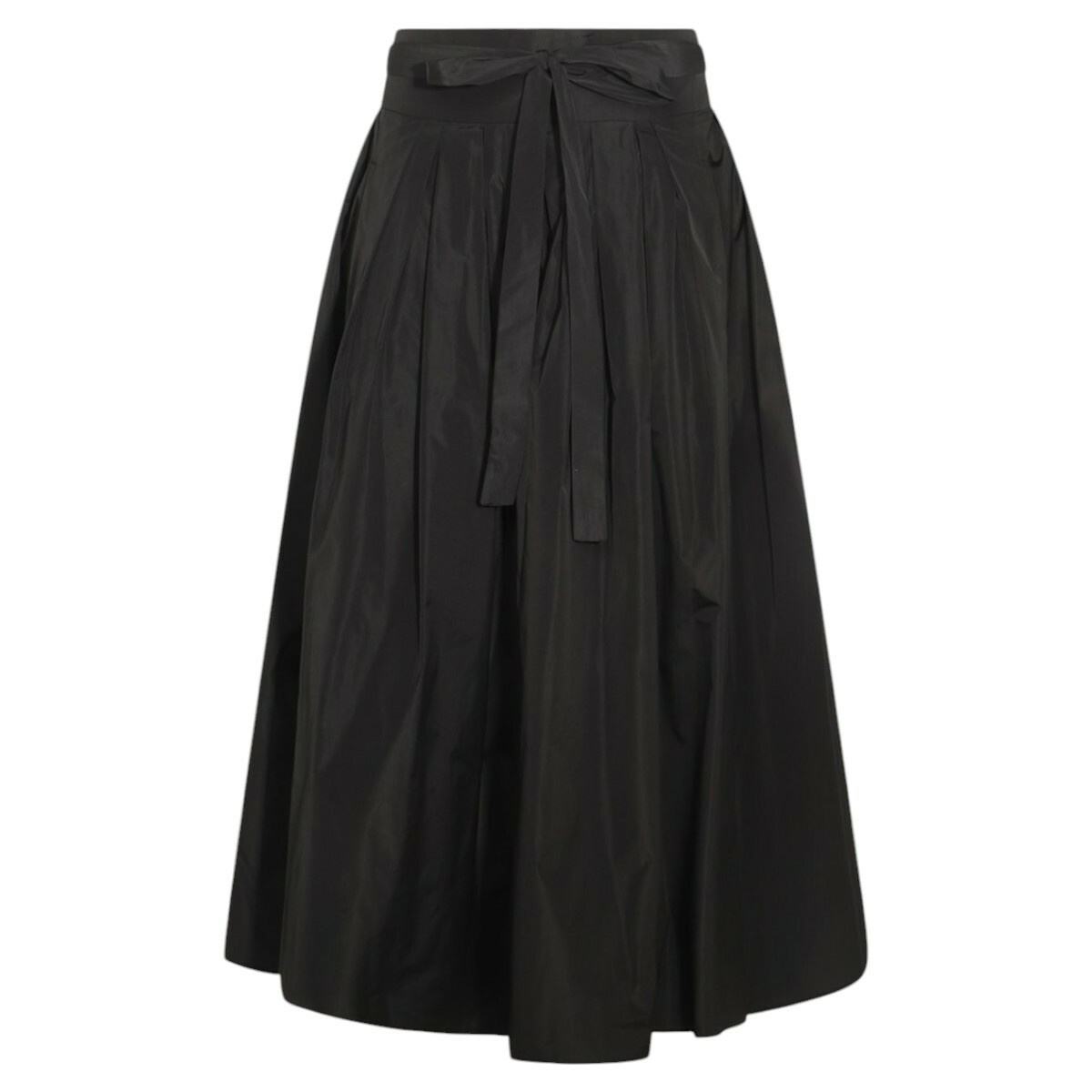 スカート S MAX MARA BLACK POPLIN LIRICA SKIRT S Max Mara Lirica taffeta maxi skirt S Max Mara