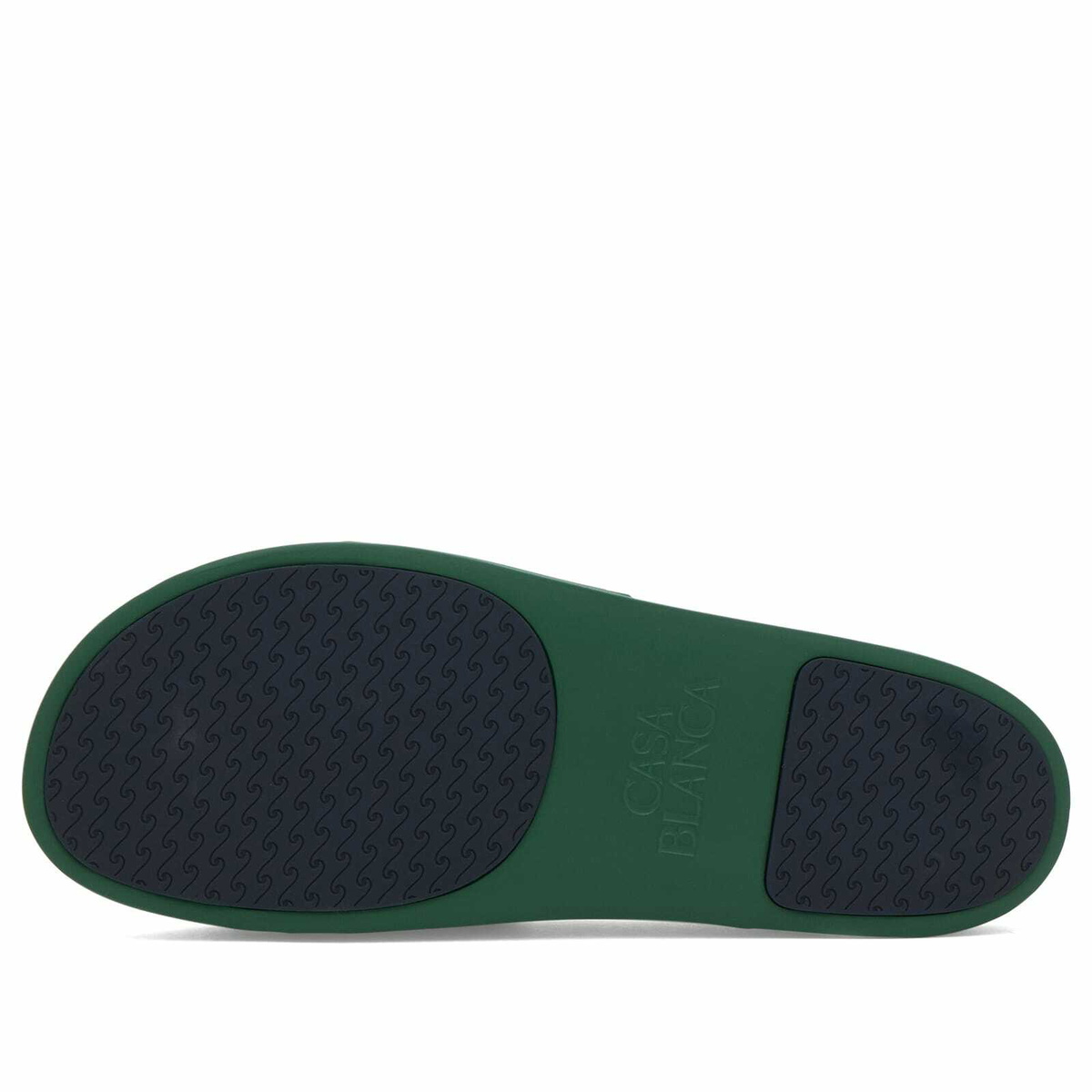 Casablanca Men's Pool Slider in Green