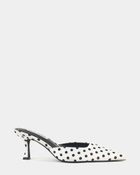 Steve Madden Velmaa Heels in White Satin
