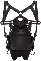 Innerraum Black Paneled I61 Dolly Backpack