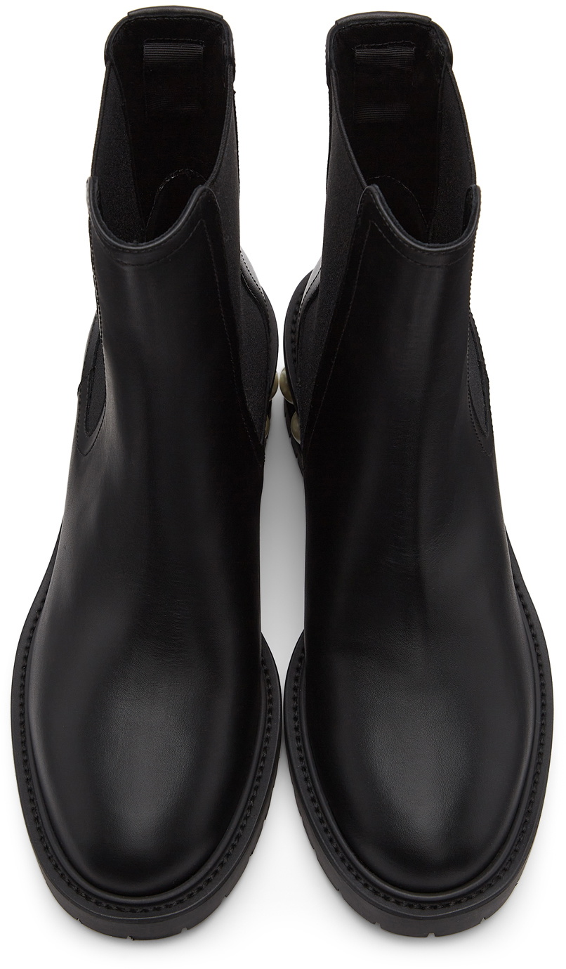 Nicholas Kirkwood Black Casati Chelsea Boots 