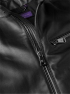 Ralph Lauren Purple label - Randall Leather Biker Jacket - Black