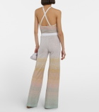 Missoni - Sequined high-rise wide-leg pants