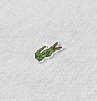 Lacoste - Logo-Appliquéd Cotton-Piqué Polo Shirt - Gray