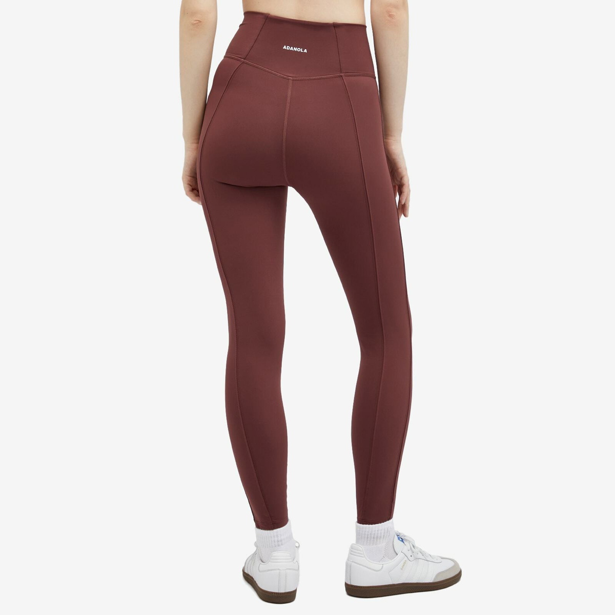Adanola Women's Ultmate Stirrup Leggings in Burgundy Adanola