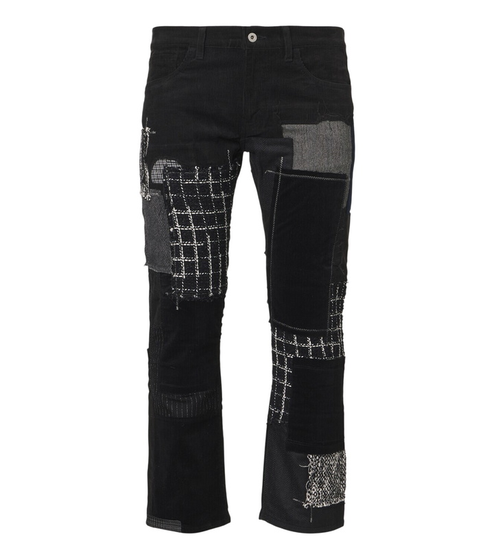Photo: Junya Watanabe Patchwork cotton straight pants