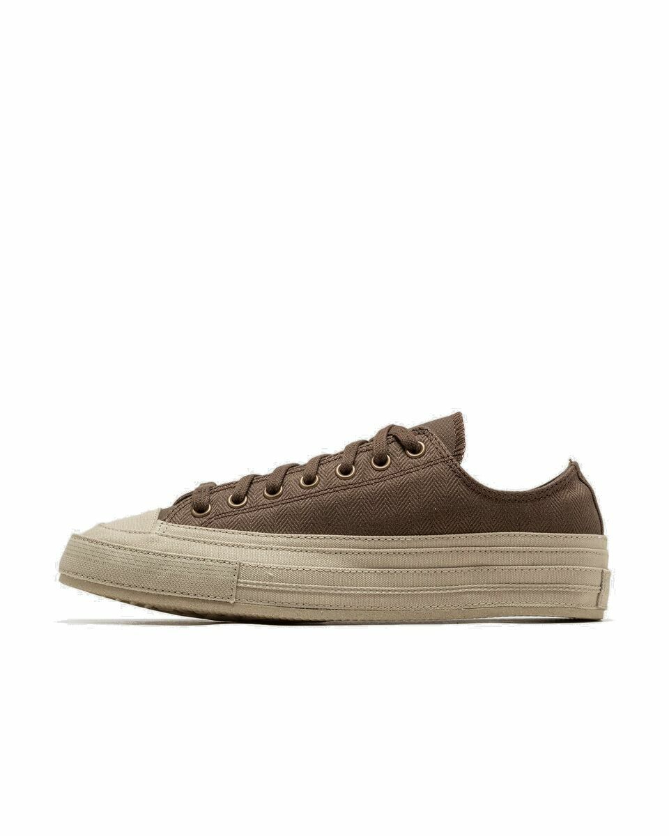 Photo: Converse Converse X Herringbone Chuck 70 Brown - Mens - Lowtop