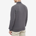 Calvin Klein Men's Logo Jacquard Mock Neck Sweat in Grey