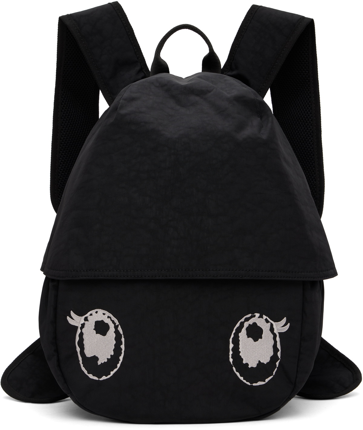 VeniceW Black EggPack Backpack