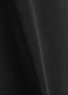 Solace London Yuni Off-the-shoulder Crepe Midi Dress Black