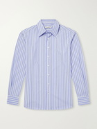 Husbands - Striped Supima Cotton-Poplin Shirt - Blue