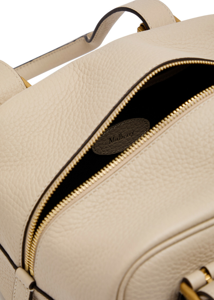 Mulberry Boston Small Grained Leather Shoulder bag - White - One Size
