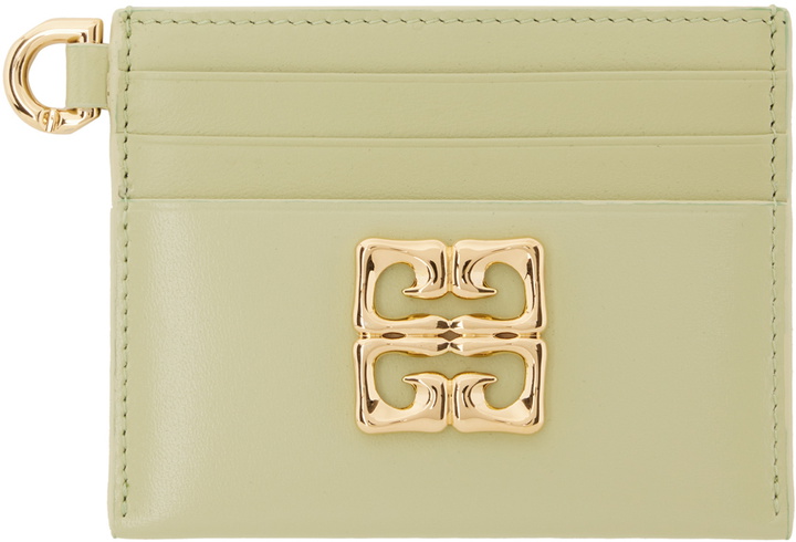 Photo: Givenchy Green 4G Liquid Card Holder