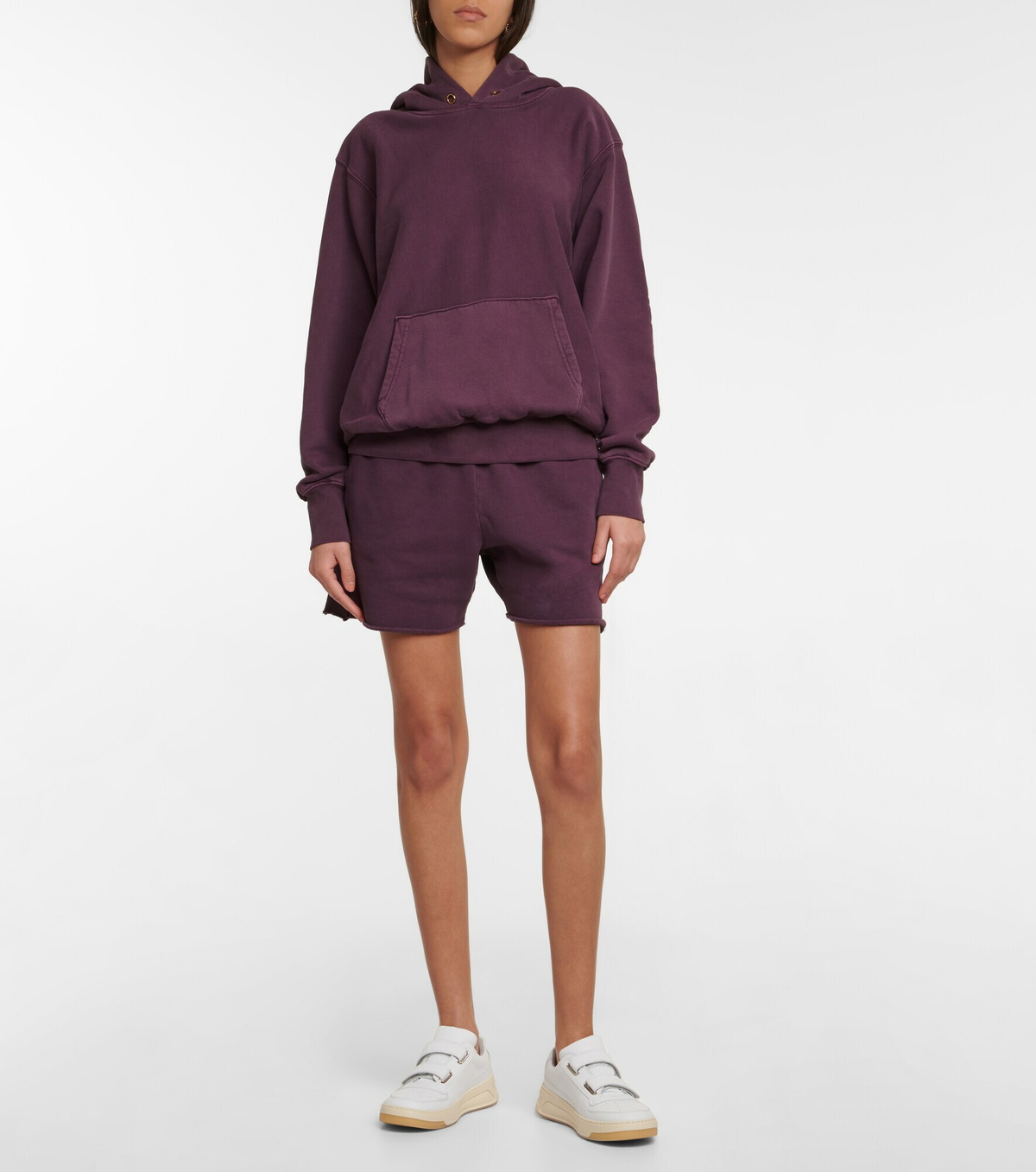Les Tien - Cotton fleece hoodie