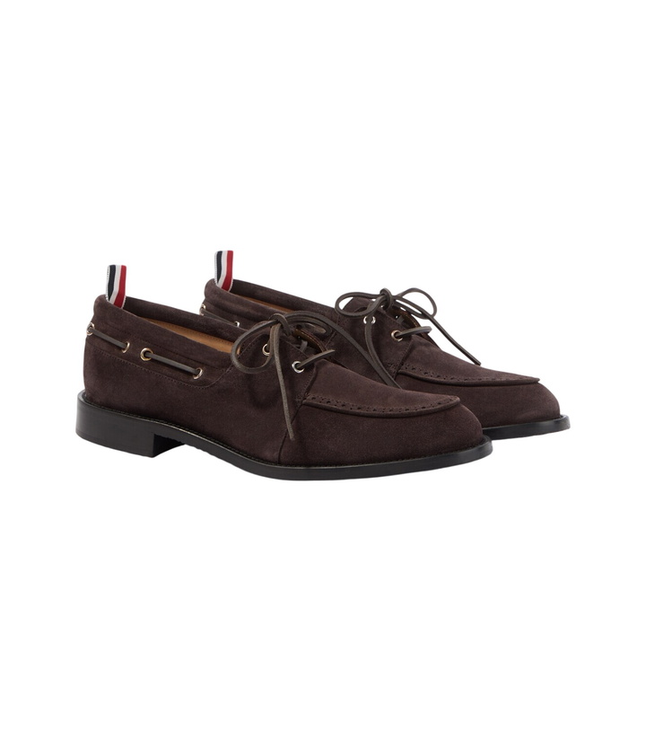 Photo: Thom Browne Suede boat shoes