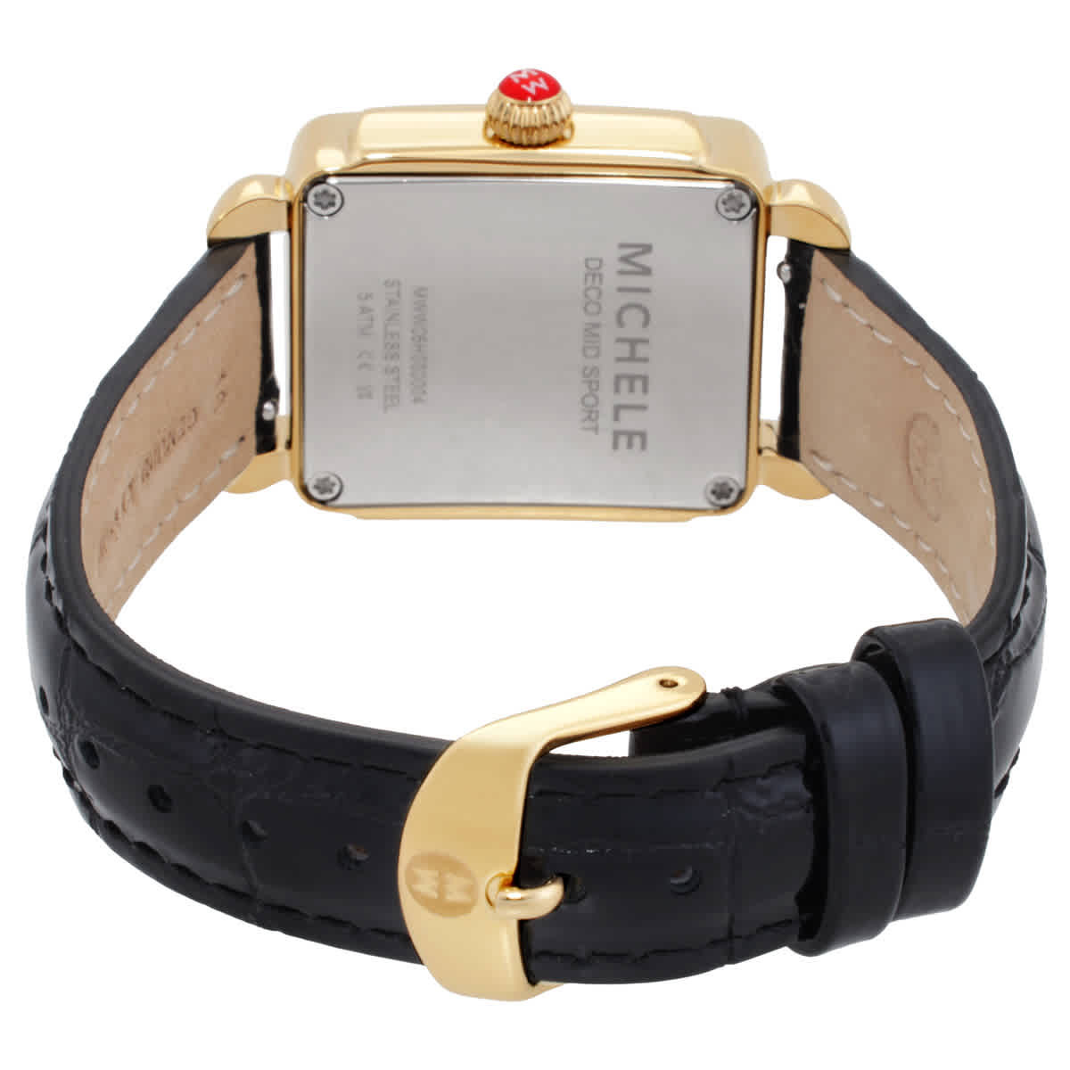 Michele Deco Mid Sport Quartz Black Dial Ladies Watch MWW06H000004
