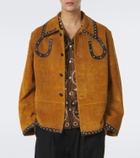 Bode Carson studded suede jacket