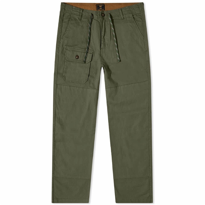 Photo: Lee x The Brooklyn Circus Drawstring Supply Pant in Muted Olive