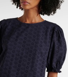 Velvet Dalyn embroidered cotton blouse