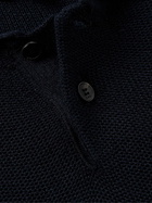 A.P.C. - Jay Slim-Fit Piqué Polo Shirt - Blue