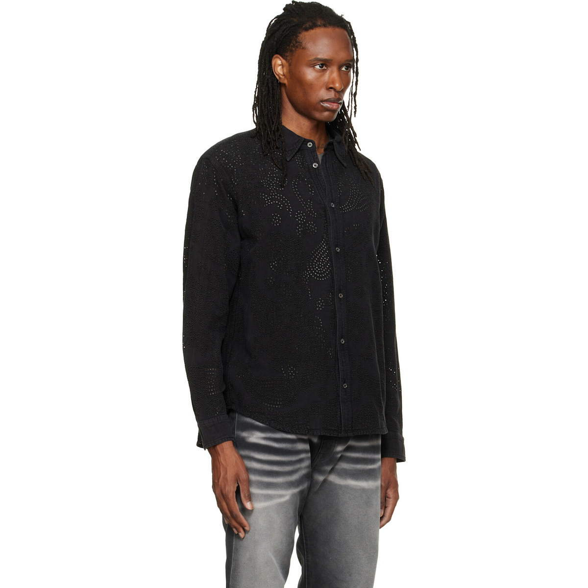 Isabel Marant Black Cybilio Denim Shirt