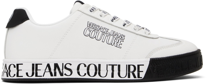 Photo: Versace Jeans Couture White Court 88 Sneakers