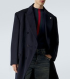 Gucci Double-breasted cashmere coat